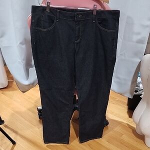 Heritage Dark Blue Straight Leg Women's Jeans